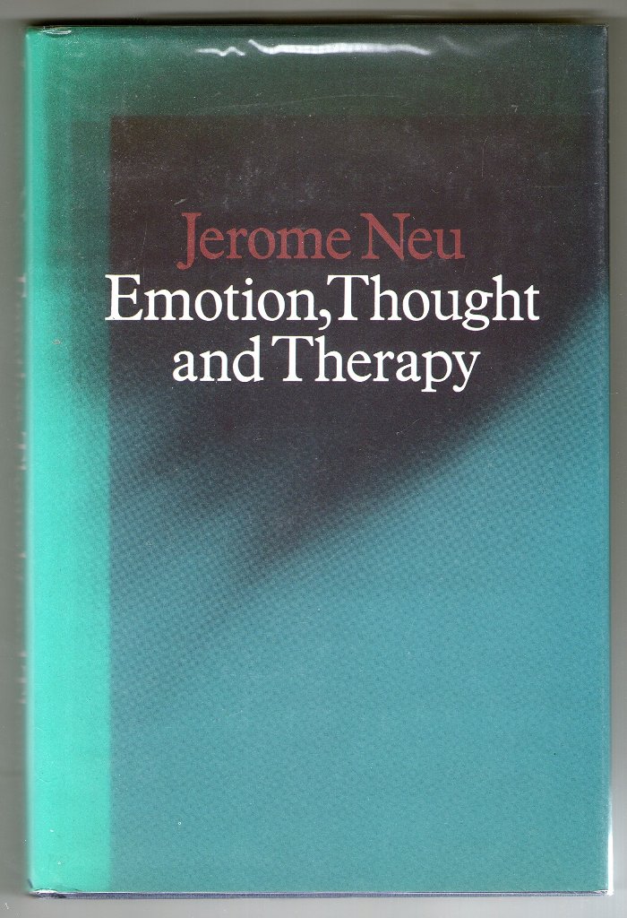 Emotion thought and therapy