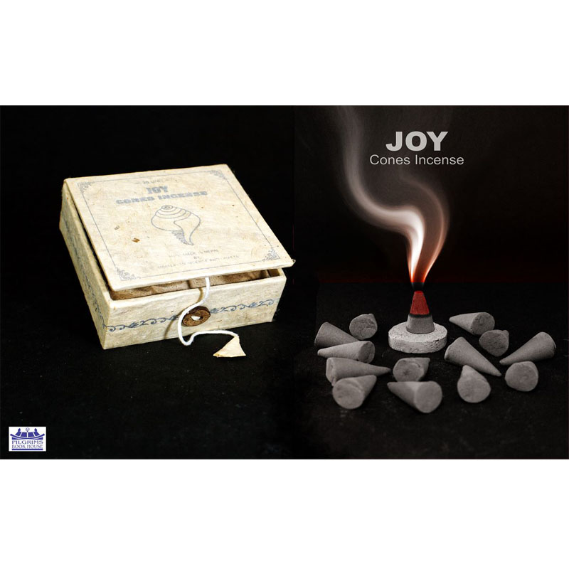 Joy Cones Incense 25 Units With Incense Holder In Paper Box