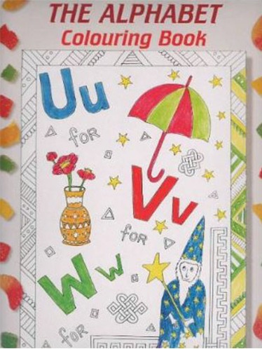 THE ALPHABET COLOURING BOOK