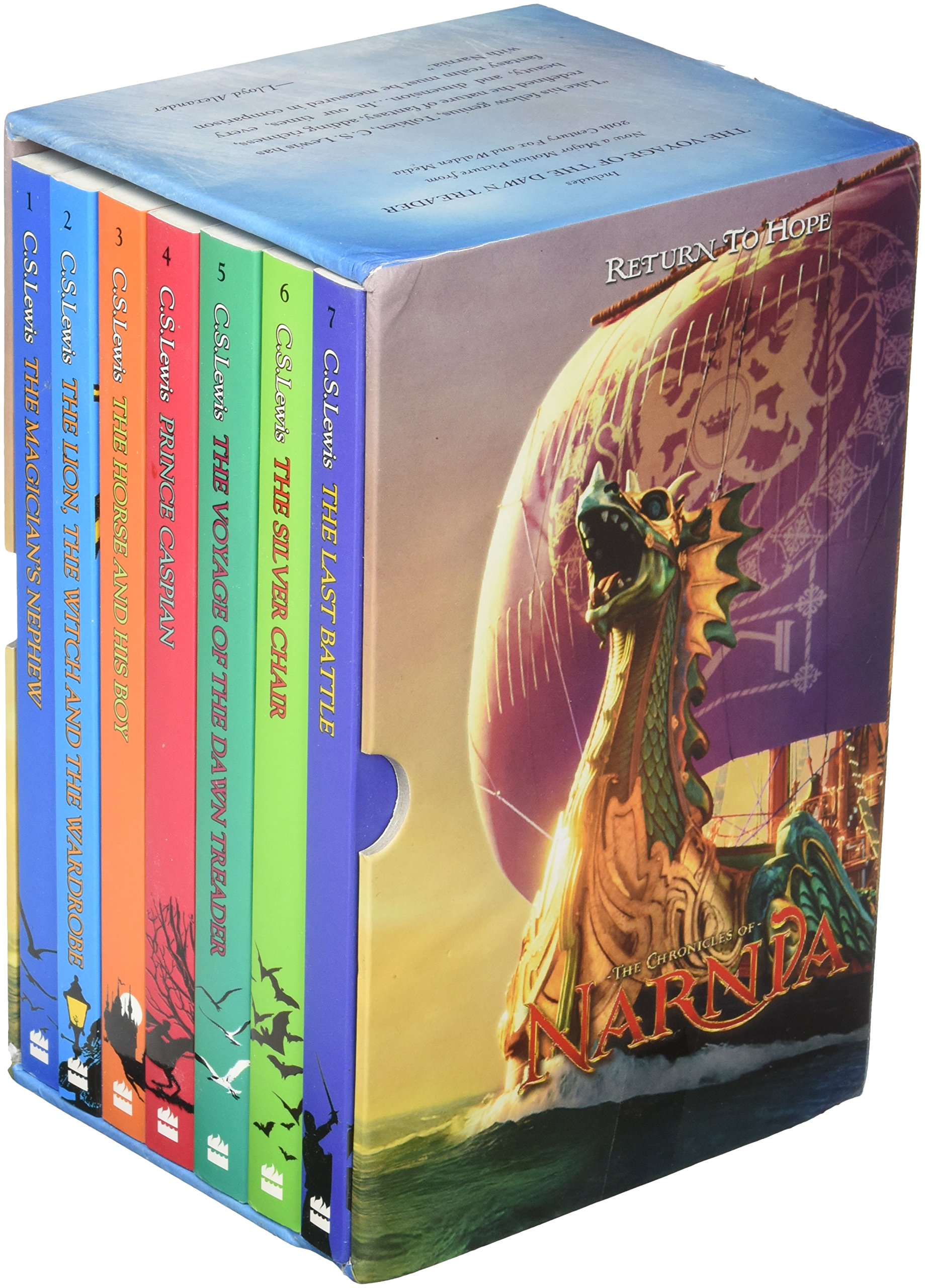 The Chronicles of Narnia Box Set 7 Books