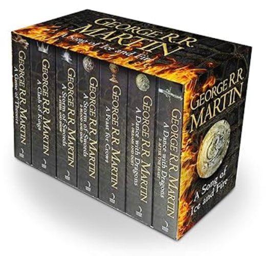 A Game of Thrones The Complete Boxset of 7 Books 5 Volumes 