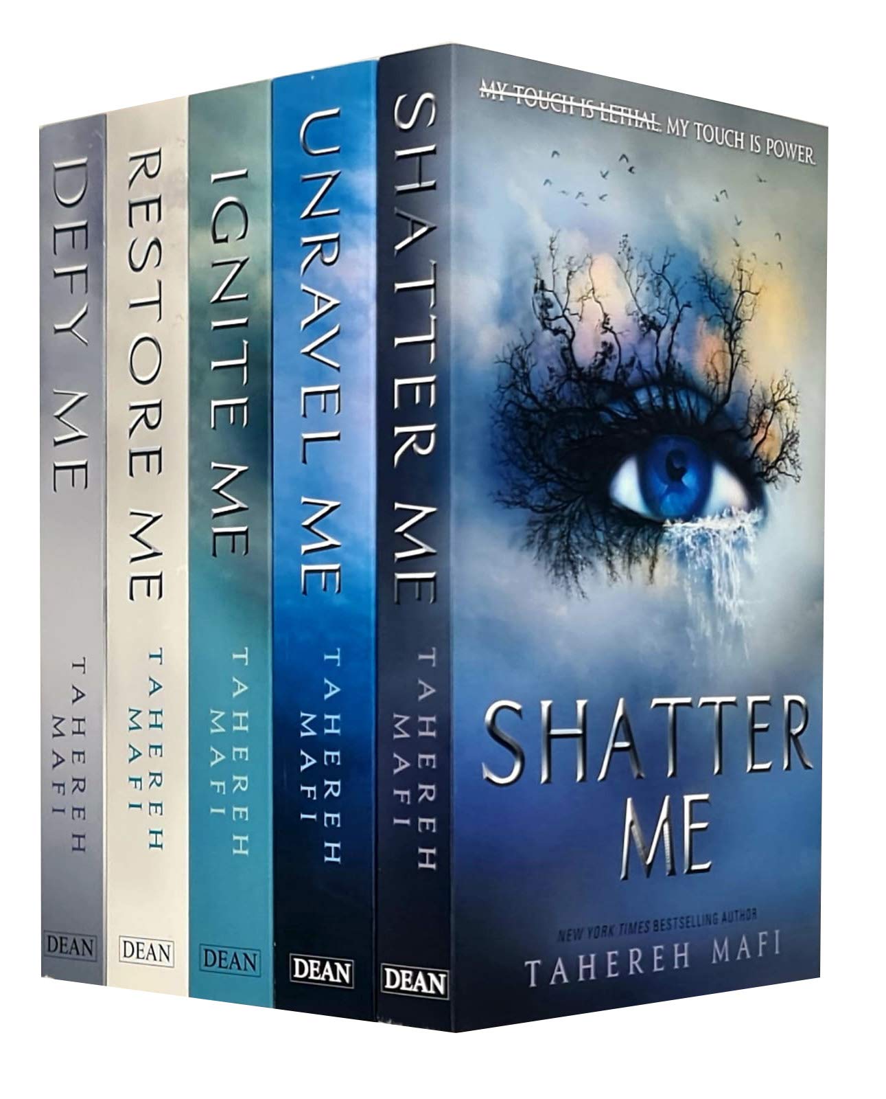 SHATTER ME SERIES Collection 6 Books Boxed Set Shatter Me Unravel Me Ignite Me Restore Me Defy Me Imagine Me
