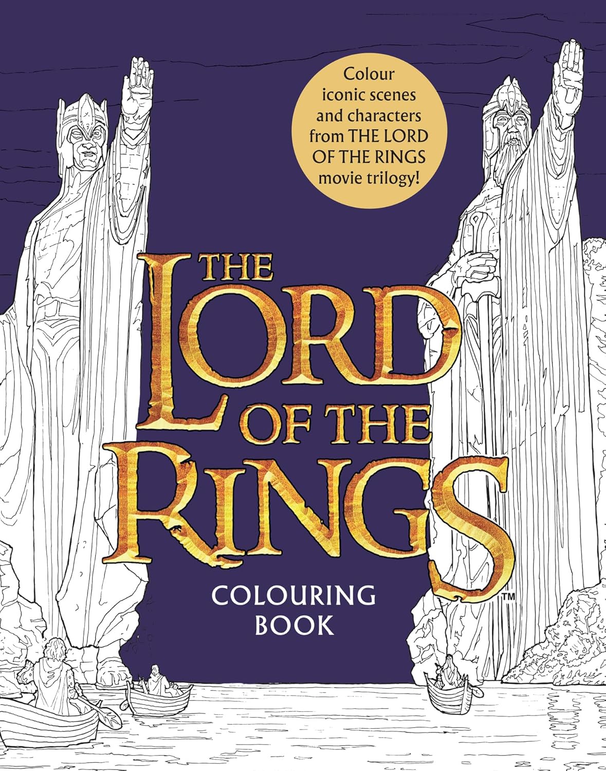 The Lord Of The Rings Movie Trilogy Colouring Book