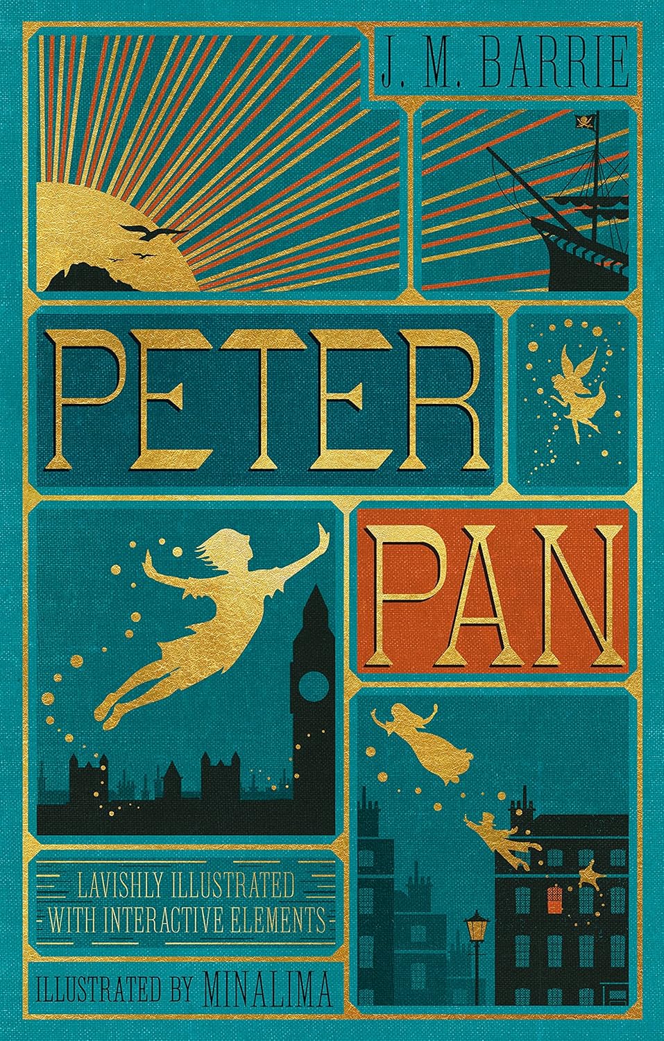 Peter Pan MinaLima lllustrated Edition Illustrated With Interactive Elements