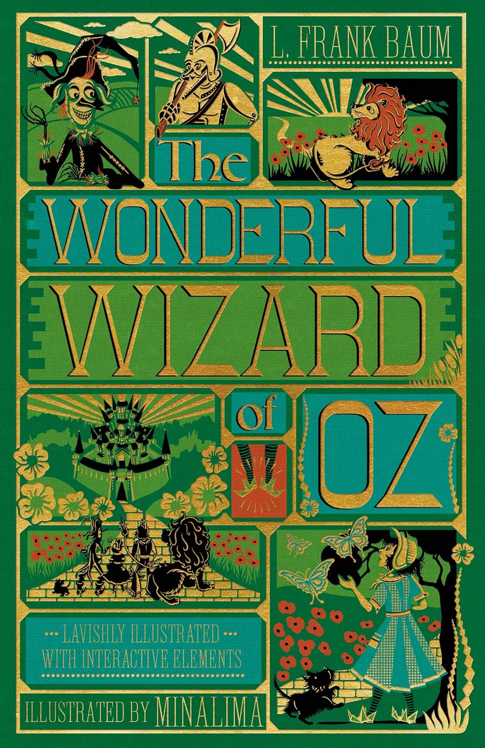 The Wonderful Wizard Of Oz Minalima Edition Illustrated With Interactive Elements