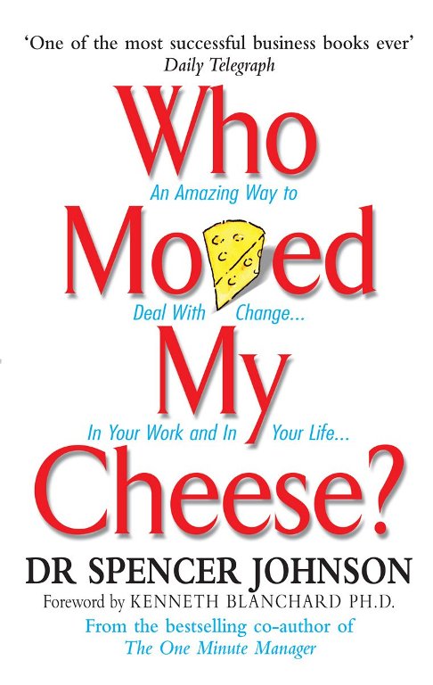WHO MOVED MY CHEESE HARDBACK