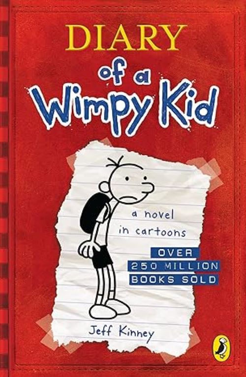 Diary Of A Wimpy Kid Book 1 Novel In Cartoons