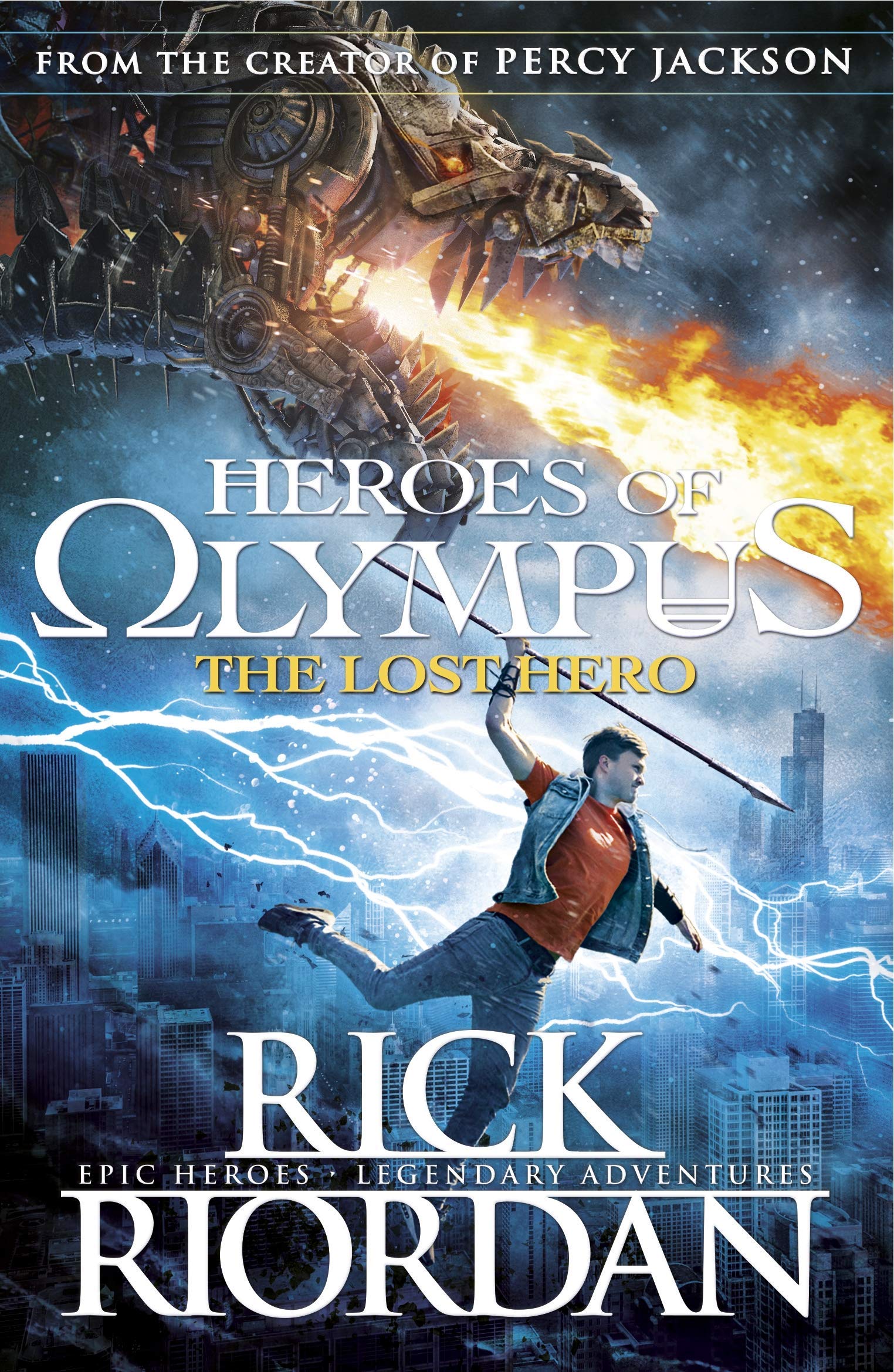 The Lost Hero Heroes Of Olympus Book 1