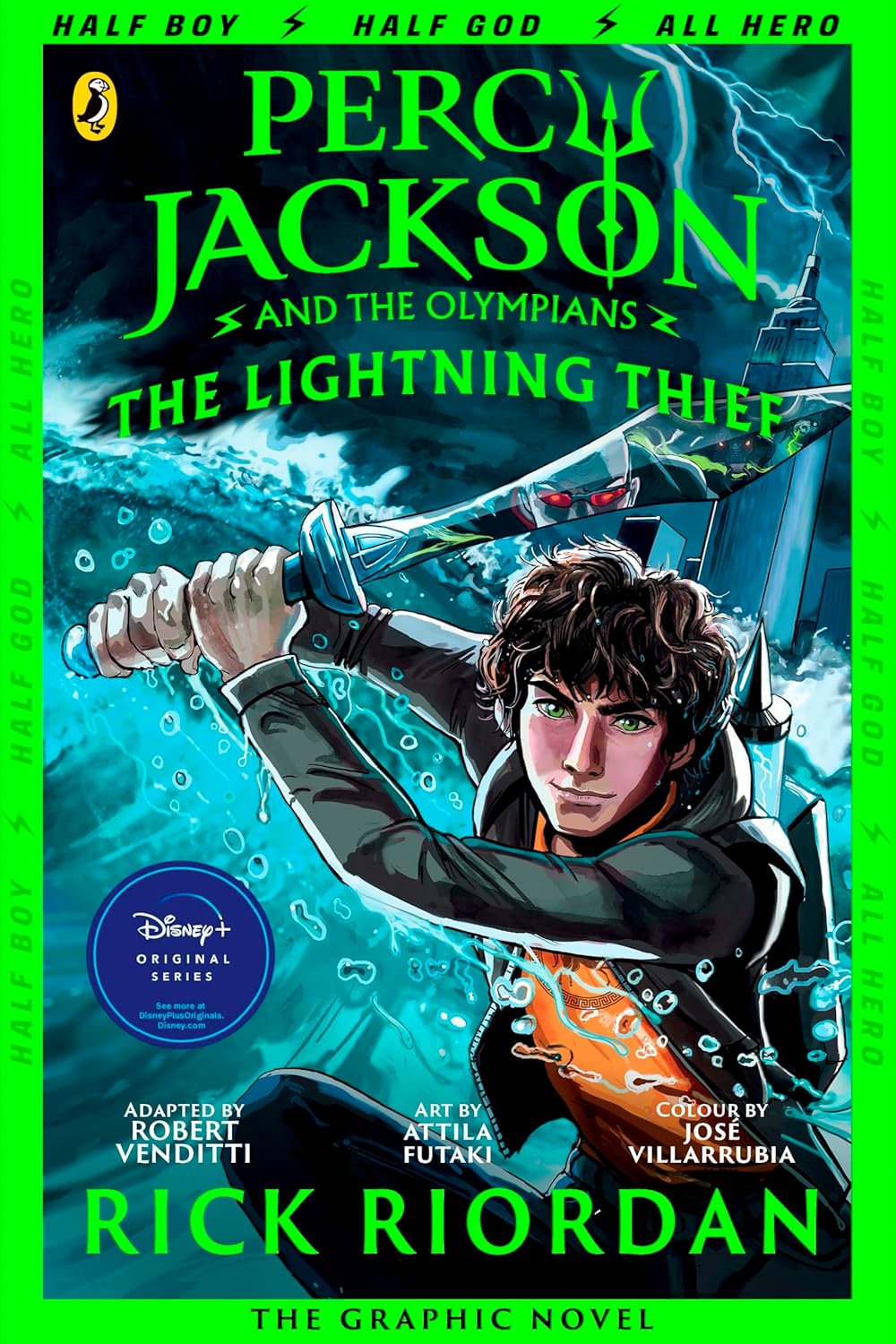 Percy Jackson And The Lightning Thief The Graphic Novel Book 1