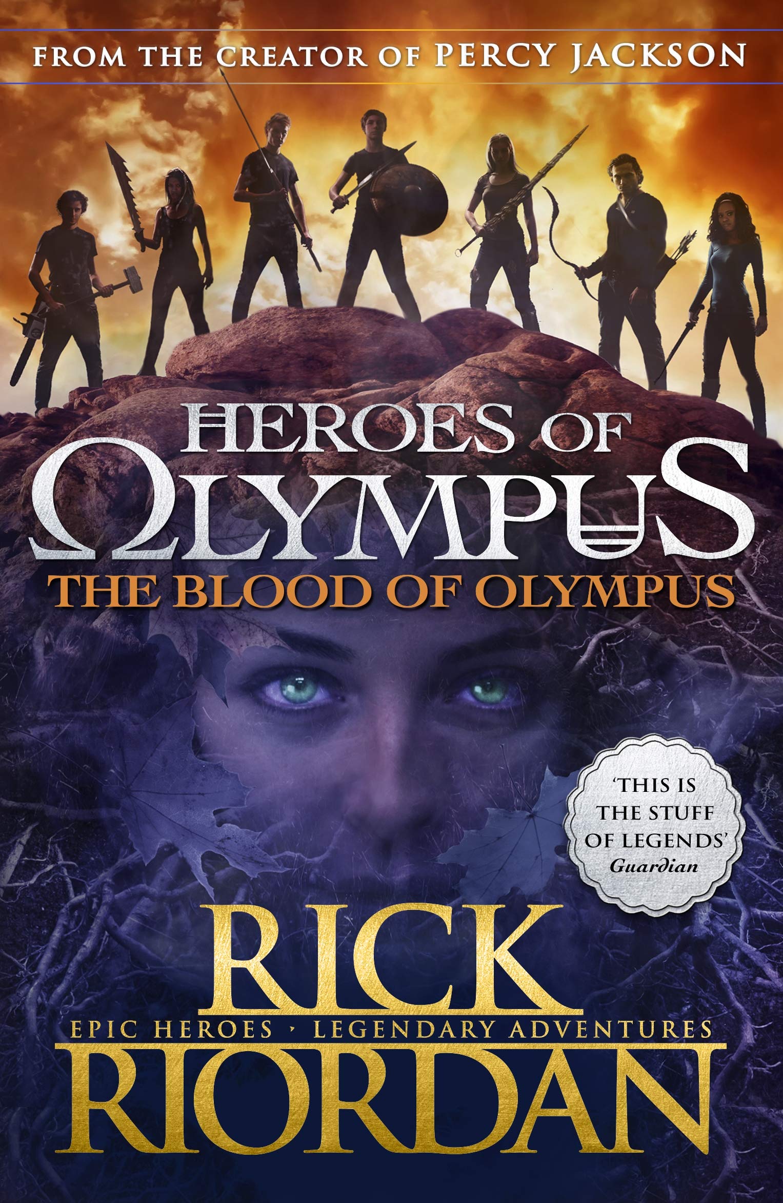 The Blood Of Olympus Heroes Of Olympus Book 5