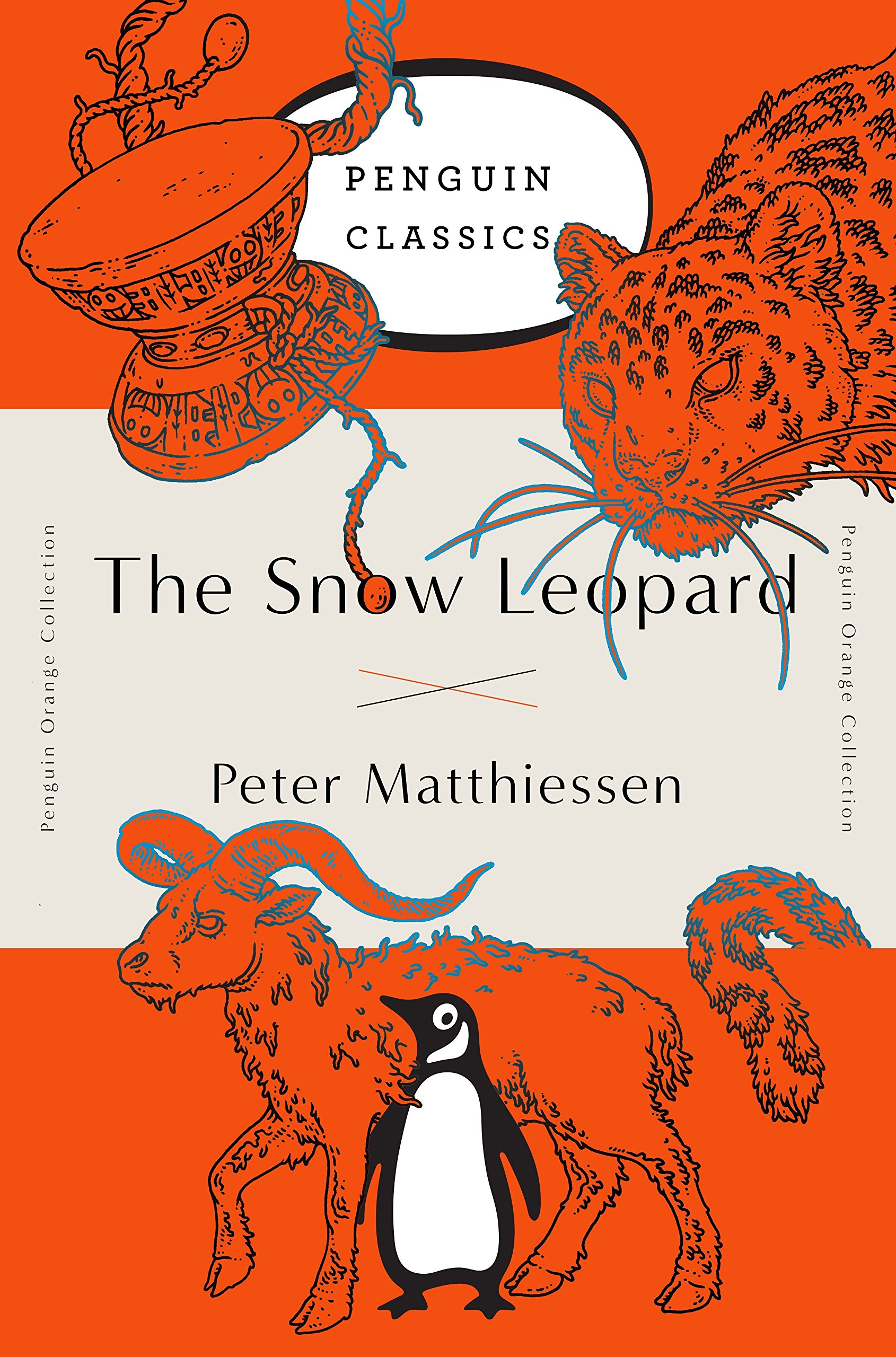 The Snow Leopard Penguin Orange Collection