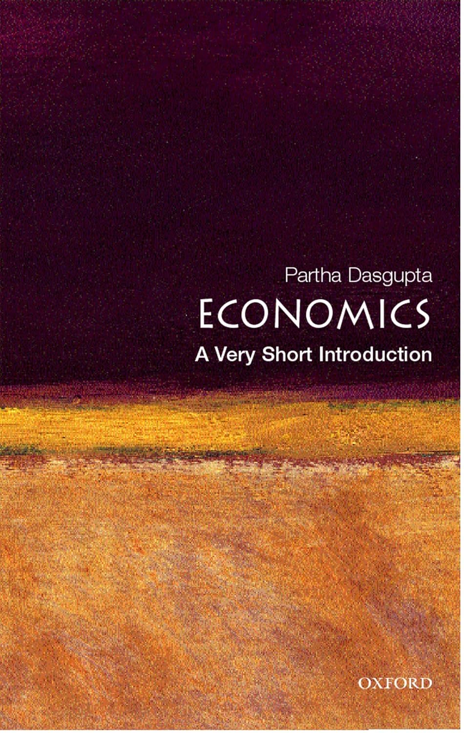 ECONOMICS A VERY SHORT INTRODUCTION