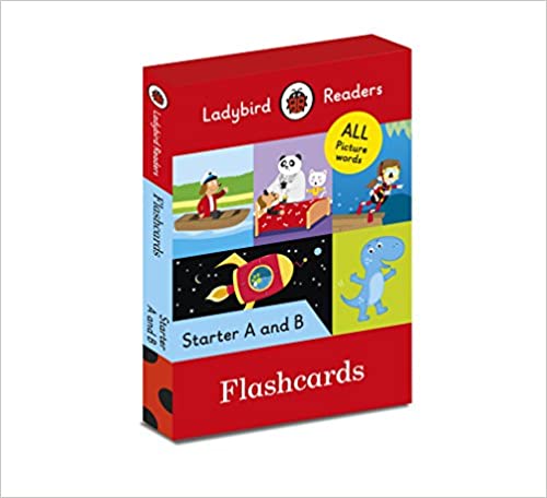LADYBIRD READERS FLASHCARDS STARTER A AND B