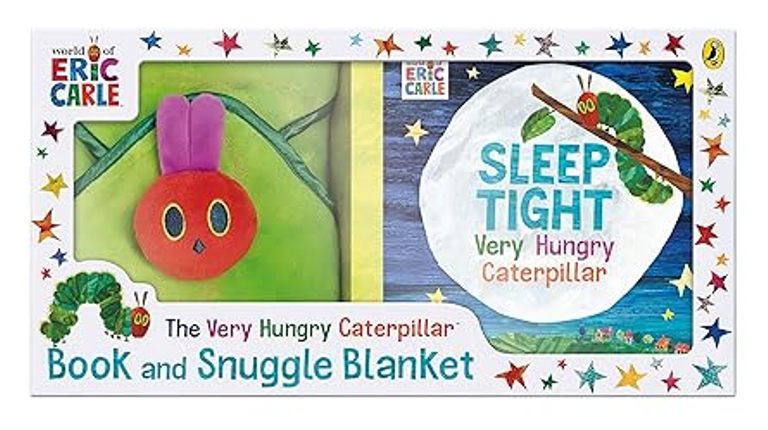 The Very Hungry Caterpillar Book And Snuggle Blanket