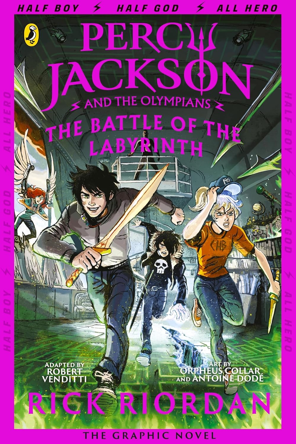 The Battle of the Labyrinth The Graphic Novel Percy Jackson Book 4