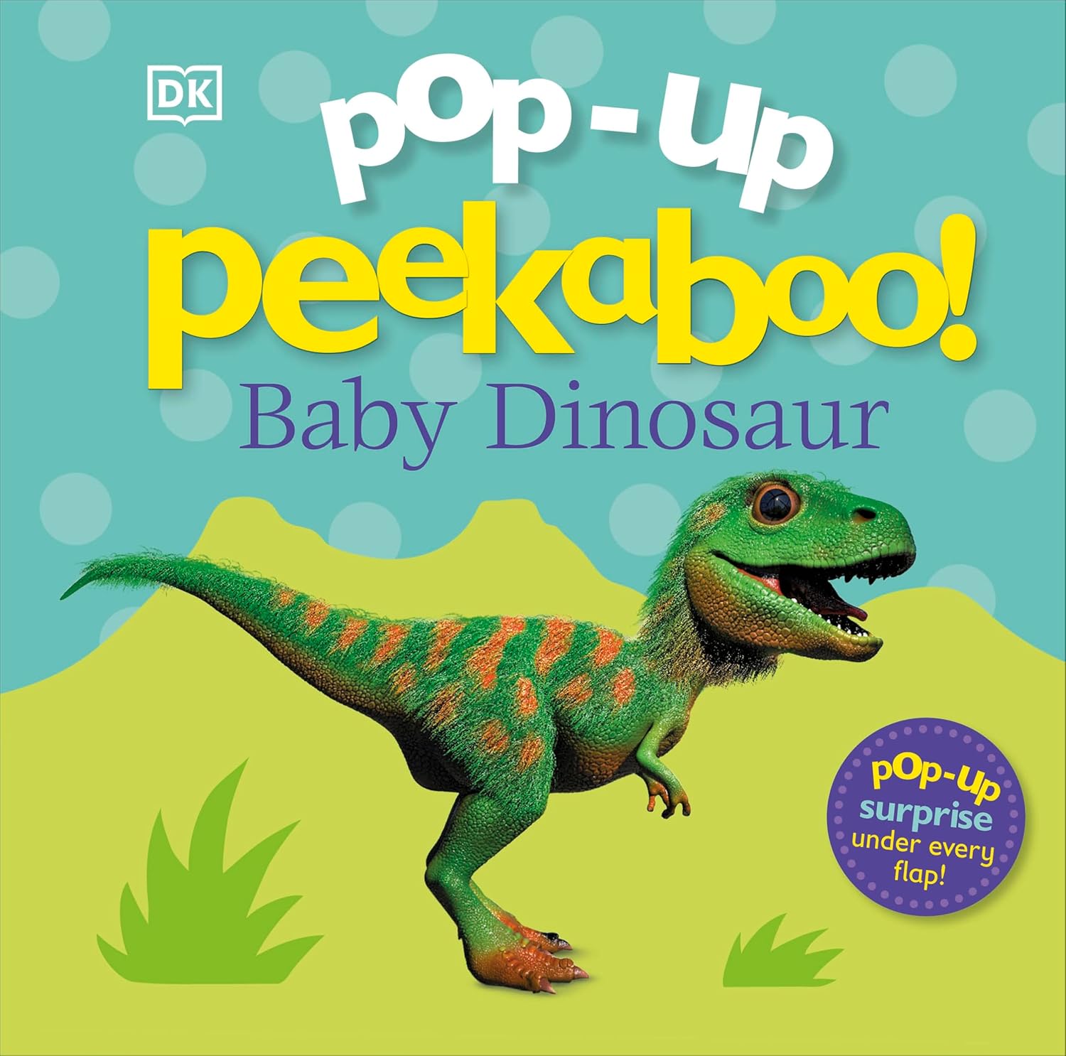 Pop Up Peekaboo Baby Dinosaur