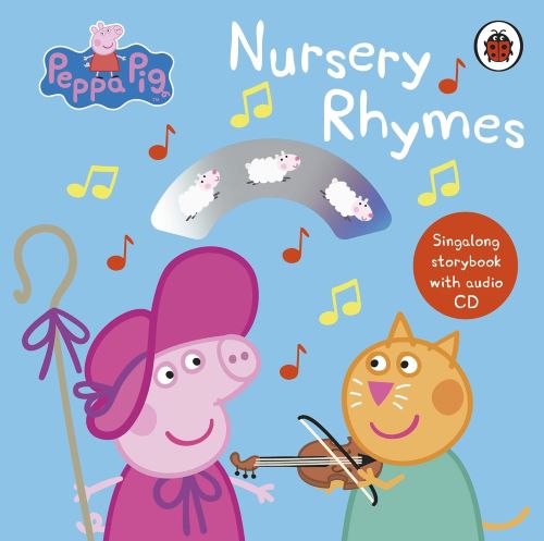 Peppa Pig Nursery Rhymes Book + CD