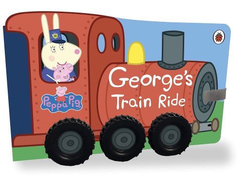 Peppa Pig Georges Train Ride Die cut