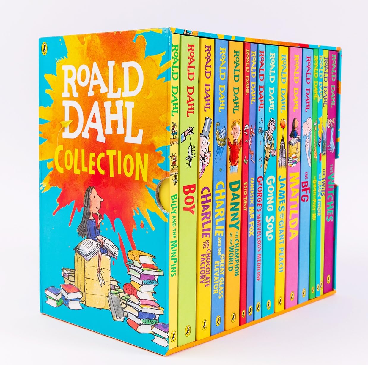 Roald Dahl Complete Collection 16 Books Set