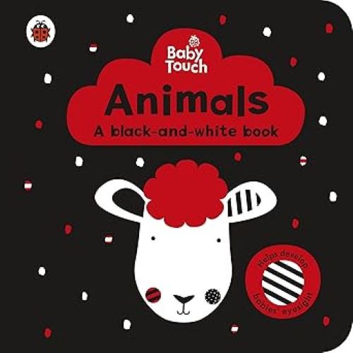 Baby Touch Animals black and white book