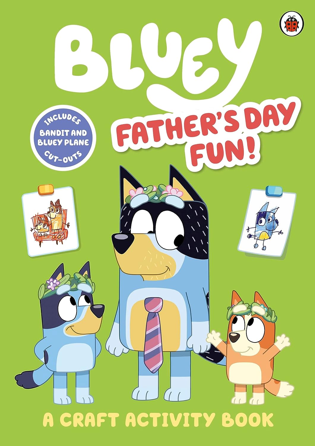 Bluey Fathers Day Fun Craft Book