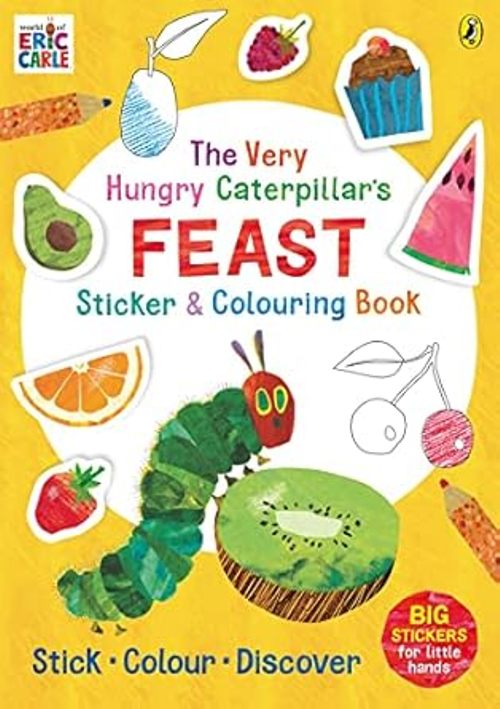 The Very Hungry Caterpillars Feast Sticker & Colouring Book