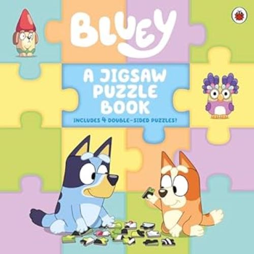 Bluey A Jigsaw Puzzle Book
