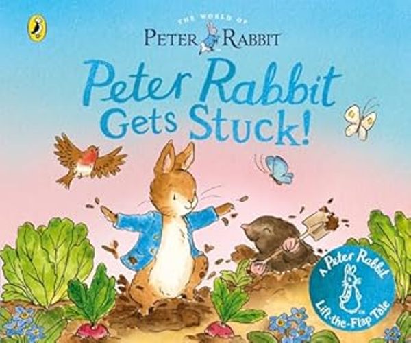 The World Of Peter Rabbit Peter Rabbit Gets Stuck A Lift The Flap Board Book