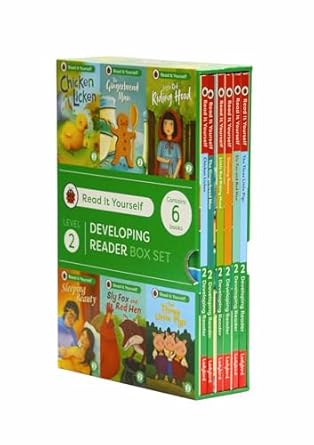 Read It Yourself With Ladybird Developing Reader Level 2 Box Set Of  6 Books