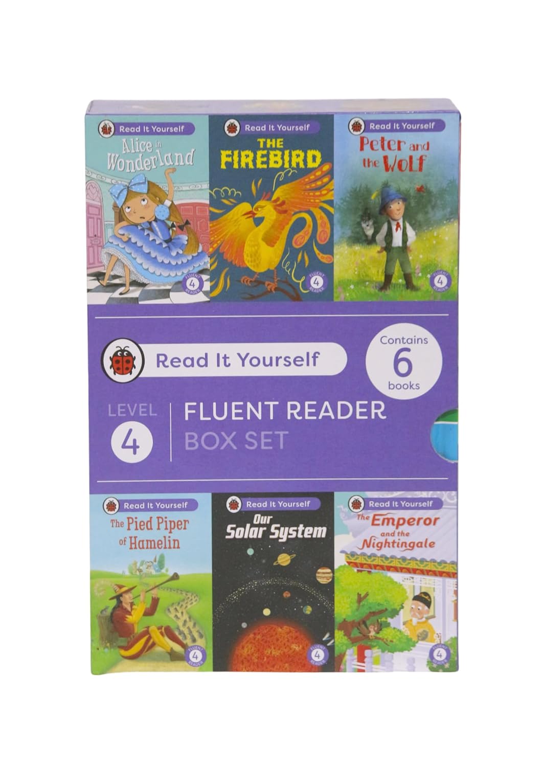 Read It Yourself With Ladybird Fluent Reader Level 4 Box Set Of 6 Books