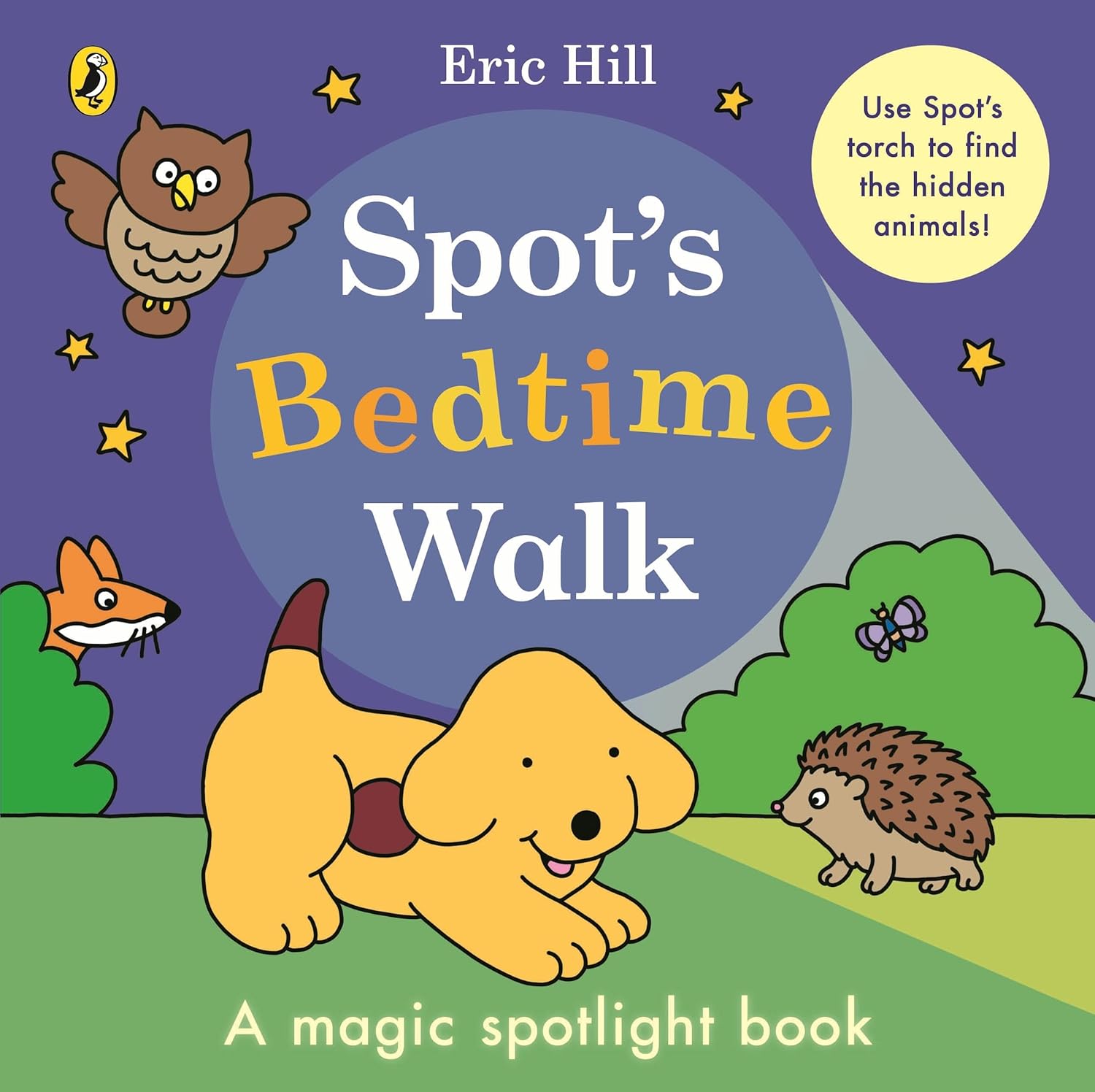  Spots Bedtime Walk A magic spotlight book