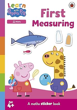 Learn with Peppa First Measuring sticker