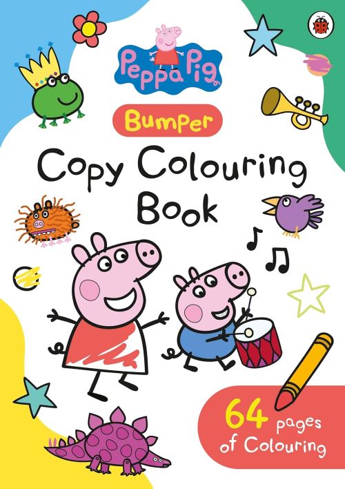 Peppa Pig Bumper Copy Colouring Book