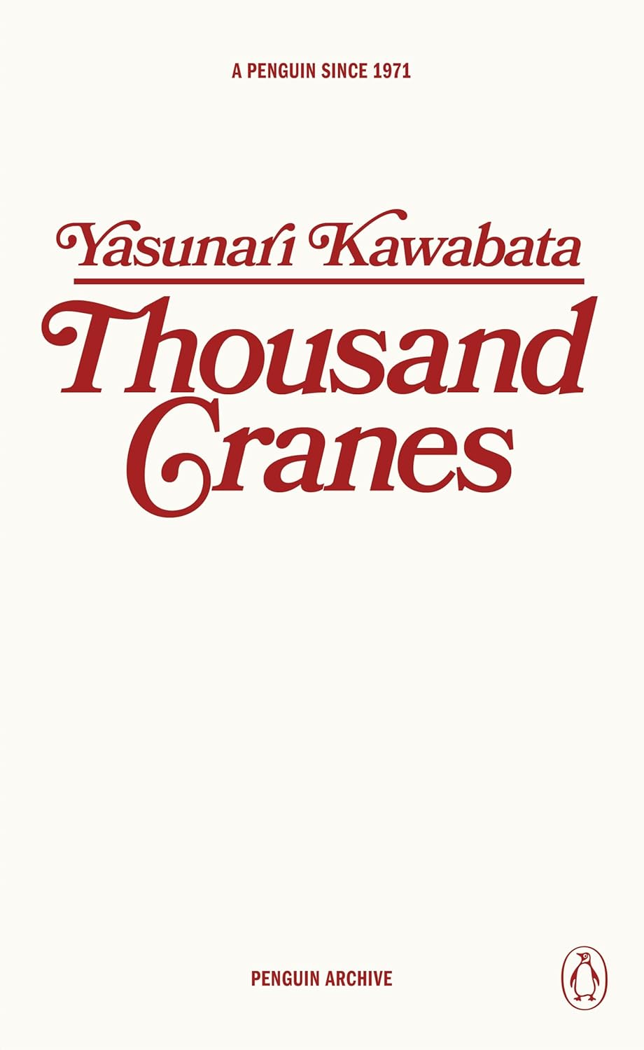 Thousand Cranes Penguin Archive Series
