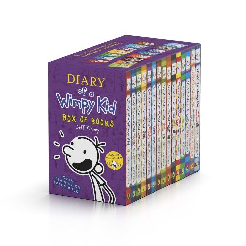Diary of a Wimpy Kid Box of Books 1–10 91rokv5pqAL._AC_UF350,