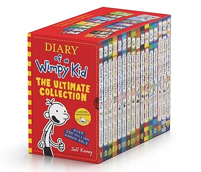Diary Of A Wimpy Kid Boxset The Ultimate Collection Of 16 Books