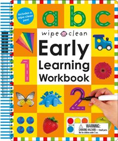 Early Learning Workbook Wipe Clean