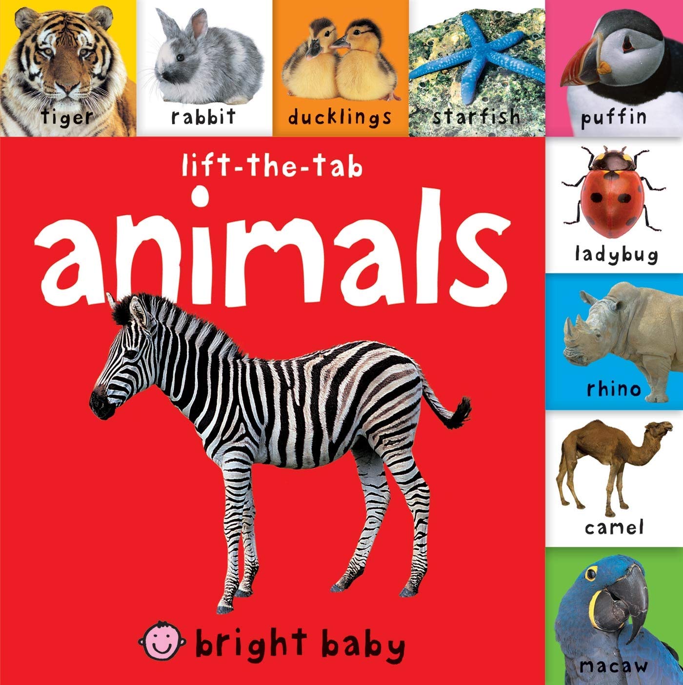 Animals Bright Baby Lift the Tab