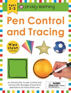 Pen Control and Tracing Wipe Clean Workbook