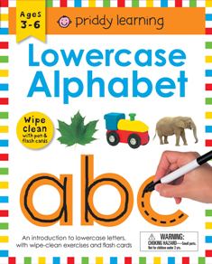  Lowercase Alphabet Wipe Clean Workbook