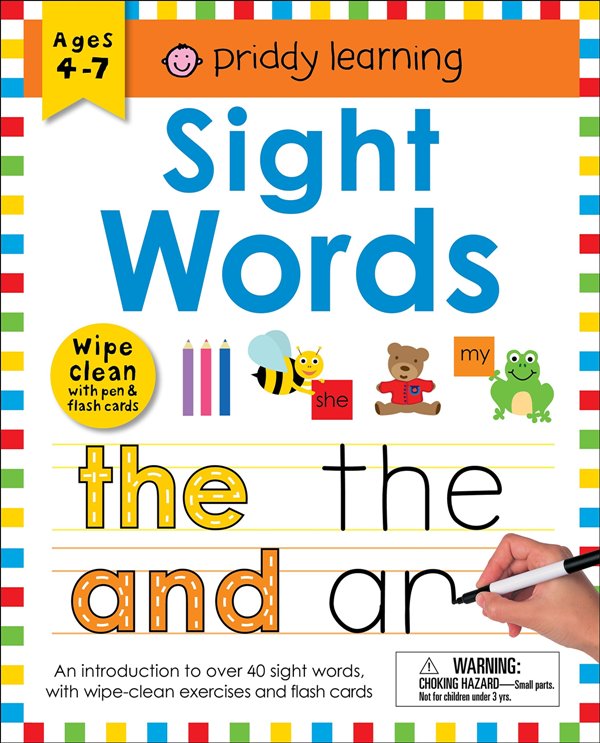 Sight Words Wipe Clean Workbook
