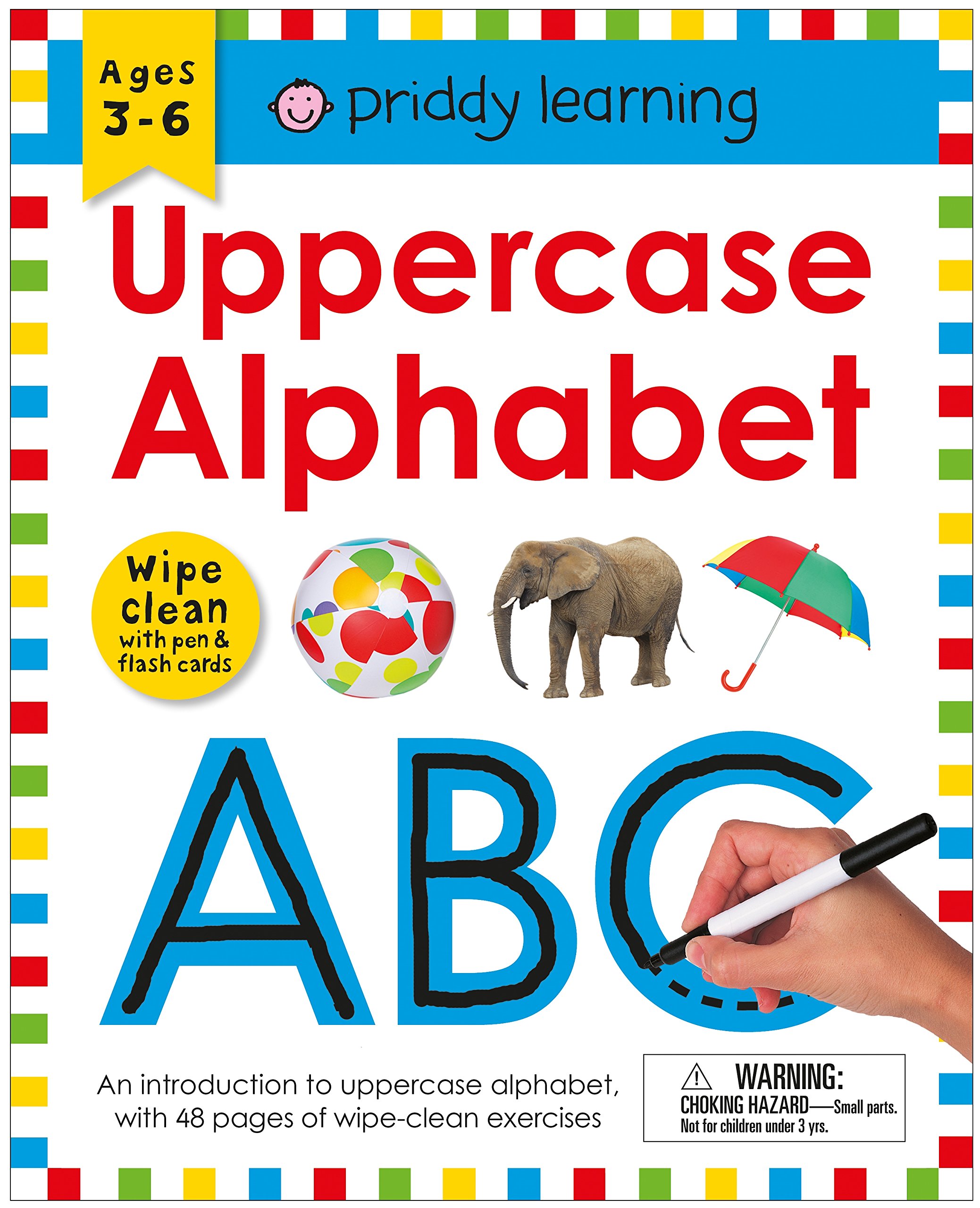 Uppercase Alphabet Wipe Clean Workbook