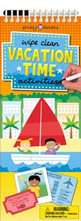 Wipe Clean Vacation Time Activities