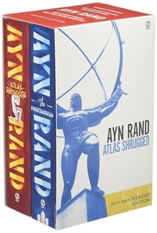 Ayn Rand Box Set Atlas Shrugged The Fountainhead