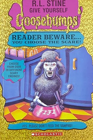 Give Yourself Goosebumps Book 15 Please Dont Feed The Vampire