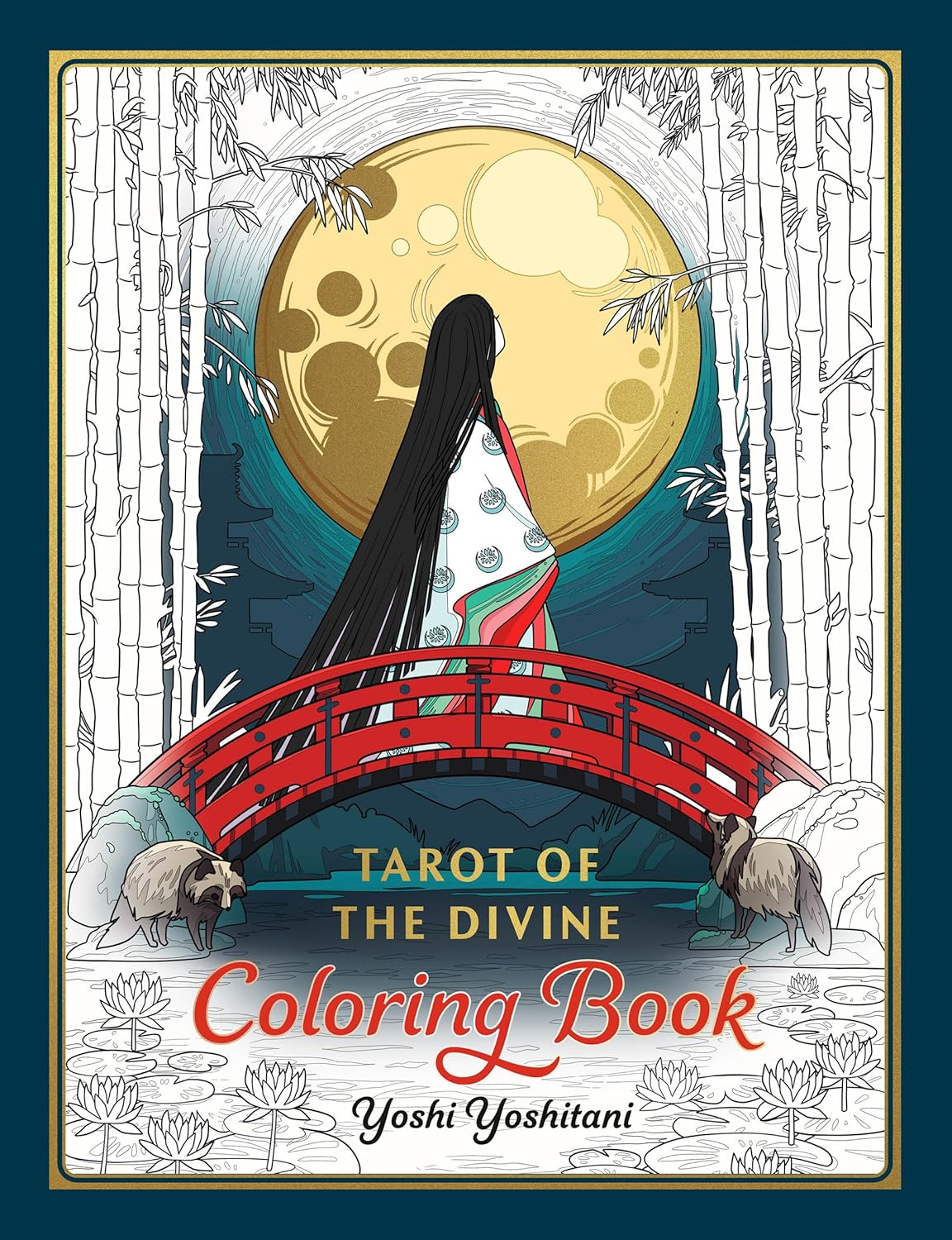 Tarot of the Divine Coloring Book Inspired by Deities Folklore and Fairy Tales from Around the World 