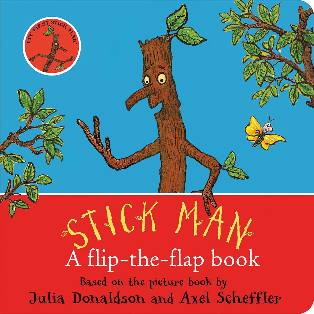 Stick Man Flip Flap Board Book
