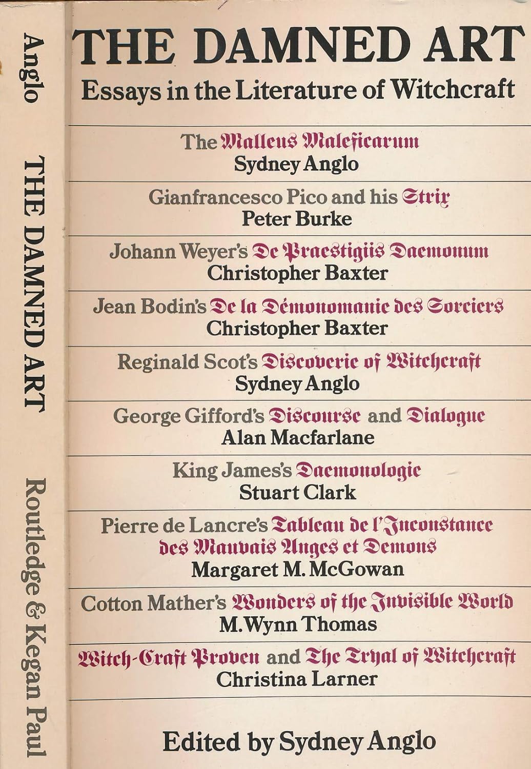 The Damned Art Essays in the Literature of Witchcraft