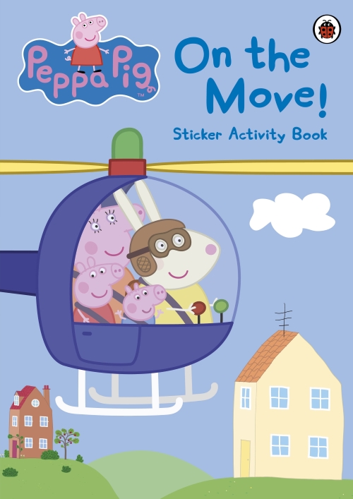 Peppa Pig On The Move Sticker Activity Book