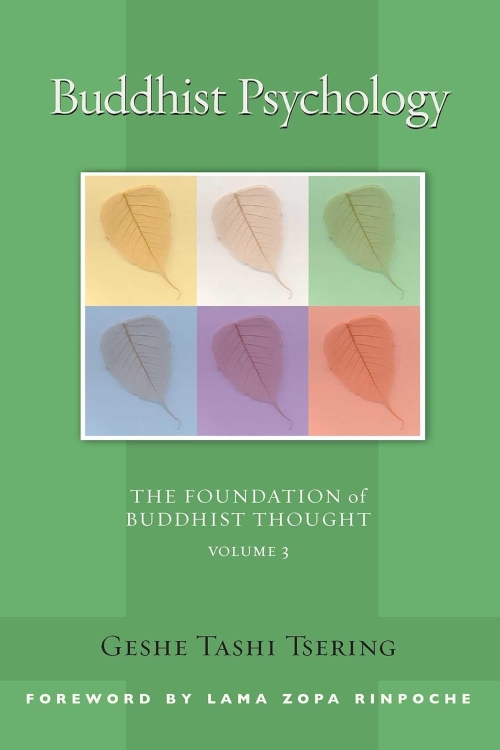 Buddhist Psychology The Foundation Of Buddhist Thought Volume 3
